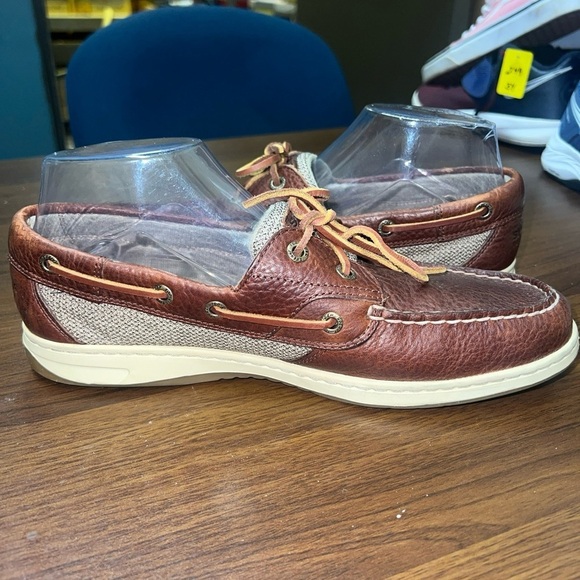 Sperry Top Sider Bluefish 2 Eye Tan Women 10M 9276632 - Picture 7 of 10